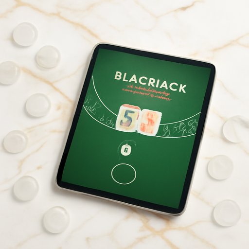 ace365 blackjack table on tablet